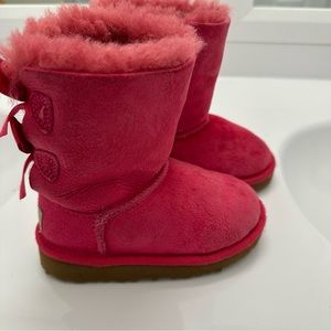UGG , toddler hot pink, lightly used.